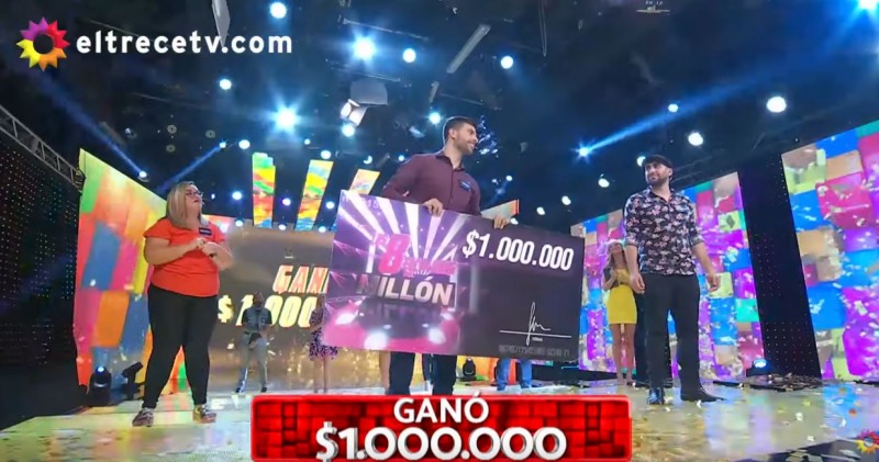 Un olavarriense gan en Los 8 escalones del milln